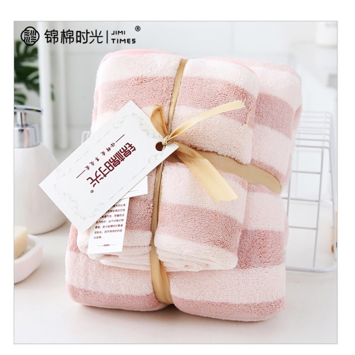 Buy 2pcs Luxury Super Large Towel Set High Absorbent Soft Bath Towel ...