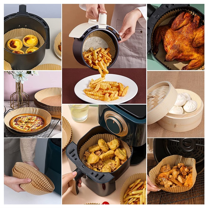 Dropship 1/2pcs Air Fryer Silicone Pot; Reusable Air Fryer Liners; Silicone  Air Fryer Basket; Food Safe Air Fryer Accessories to Sell Online at a Lower  Price