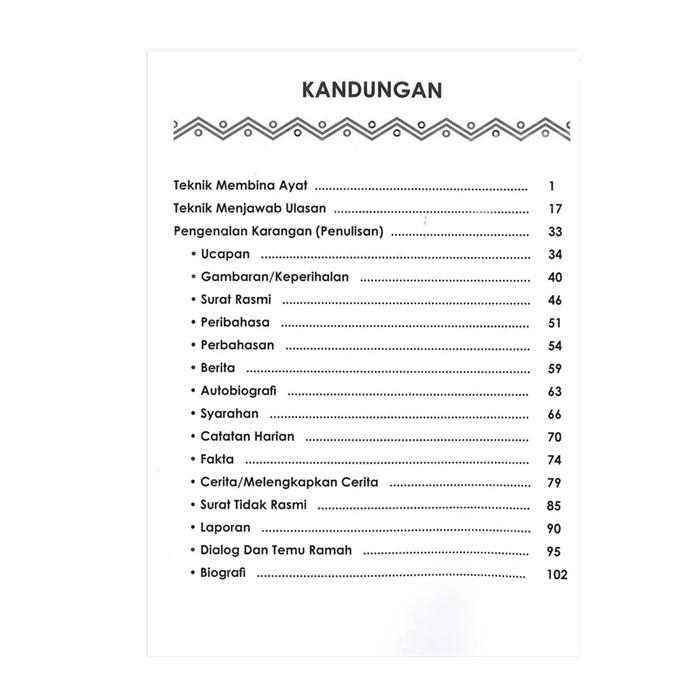 Buy Aspirasi A Karangan Contoh Buku Rujukan Upsr Bahasa Malaysia Sukatan Terkini Darjah 6 Car Accessories Pet Electrical Cosmetics Kitchenware