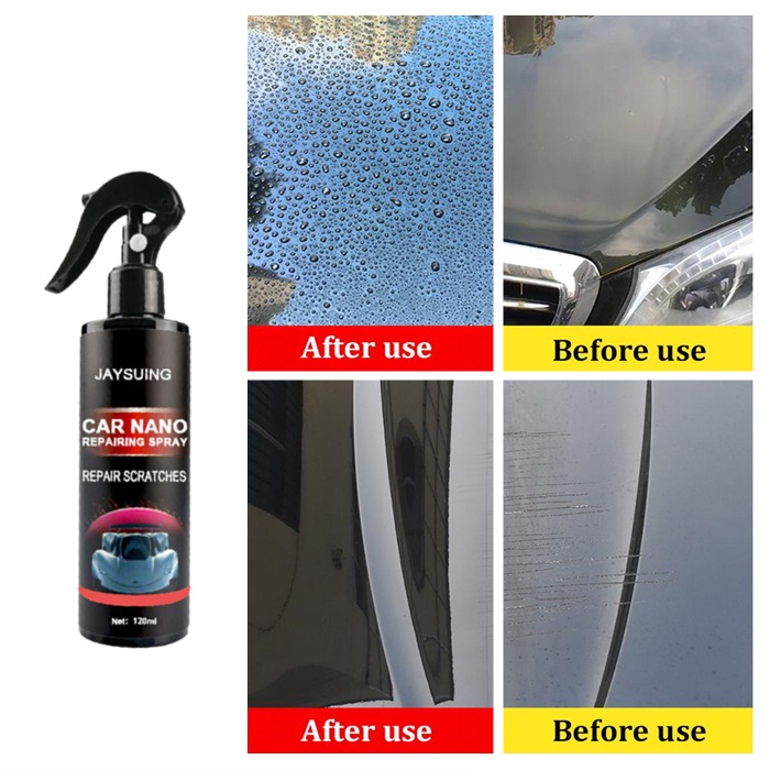 Car Nano Scratch Removal Spray Quick Repair Scratches Polishing