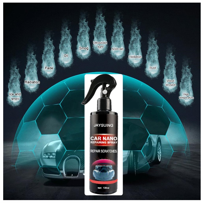 120ml Car Nano Scratch Removal Spray Fast Repair Scratches Polish