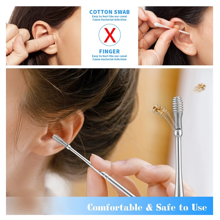 SWAB EAR WAX REMOVER EAR PICK MEDICAL EAR CLEANER SURGICAL