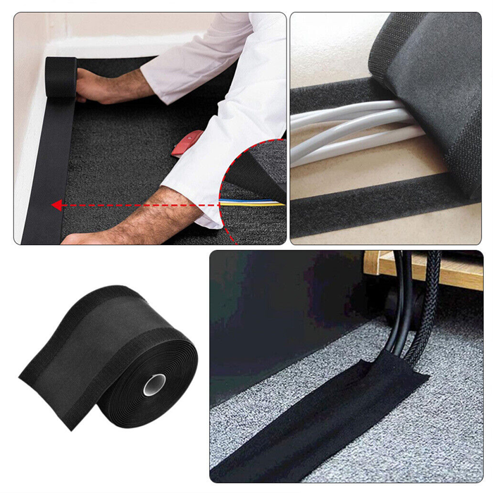 Buy Cord Cover Floor Carpet Cable Cover Floor Wire Cover Protector ...