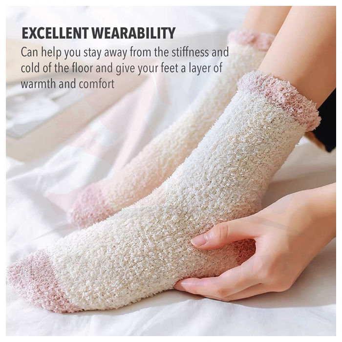 Buy Sleeping Confinement Maternity Socks Fluffy Sock/Stoking Pantang ...