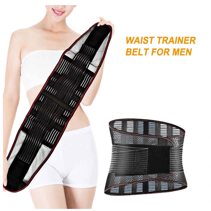 Buy Men Belly Waist Shaper Belt Abdomen Tummy Trimmer Girdle Burn