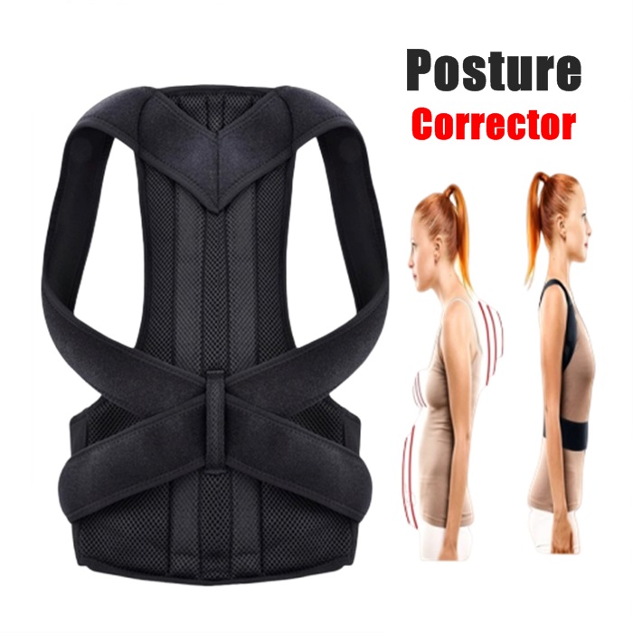 Dropship Unisex Back Brace Posture Corrector; Magnetic Lumbar Back Support  Belt For Back Pain Relief (Order A Size Up) to Sell Online at a Lower Price