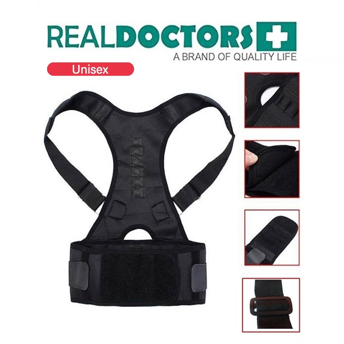 Plus Size Back Posture Corrector Baju Tulang Belakang Baju Sokong Tulang  Spina Brace Back Bone Corrector Support Splint