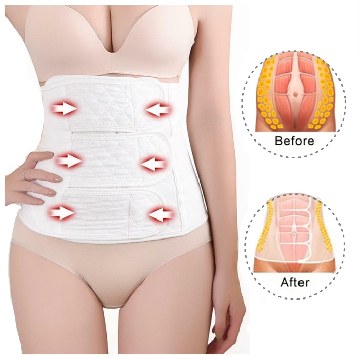 Buy Postpartum Cotton Gauze Belly Belt Medical Natural Labor