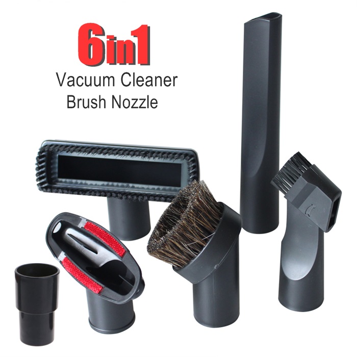 Vacuum Cleaner Parts 7 in 1 Vacuum Cleaner Brush Nozzle Home Dusting Crevice Stair Tool Kit 32mm and 35mm Vacuum Accessories Dusty Brush Kit